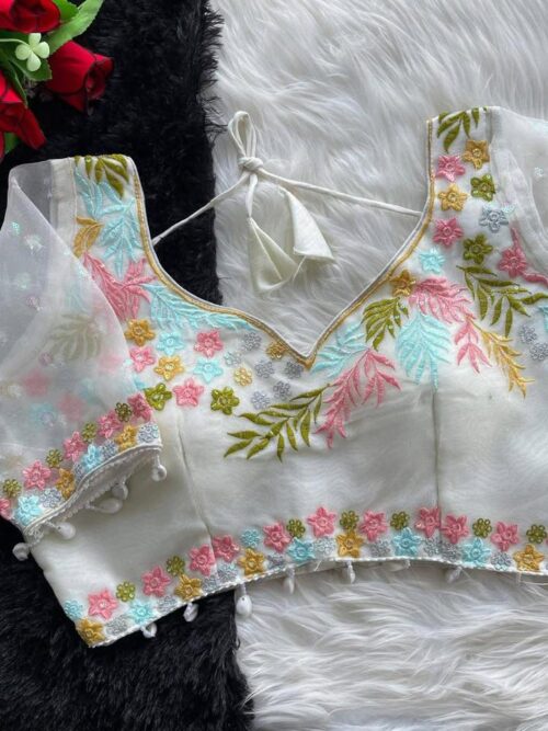 ব্রাডাল কড়ি ব্লাউজ